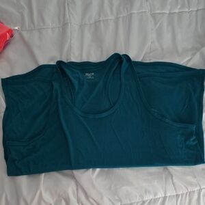 ZELOS Teal Athletic Tank Top